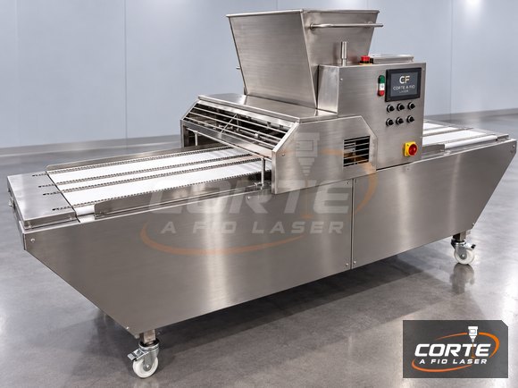 Dosadora com embandejador automático e tela touch screen